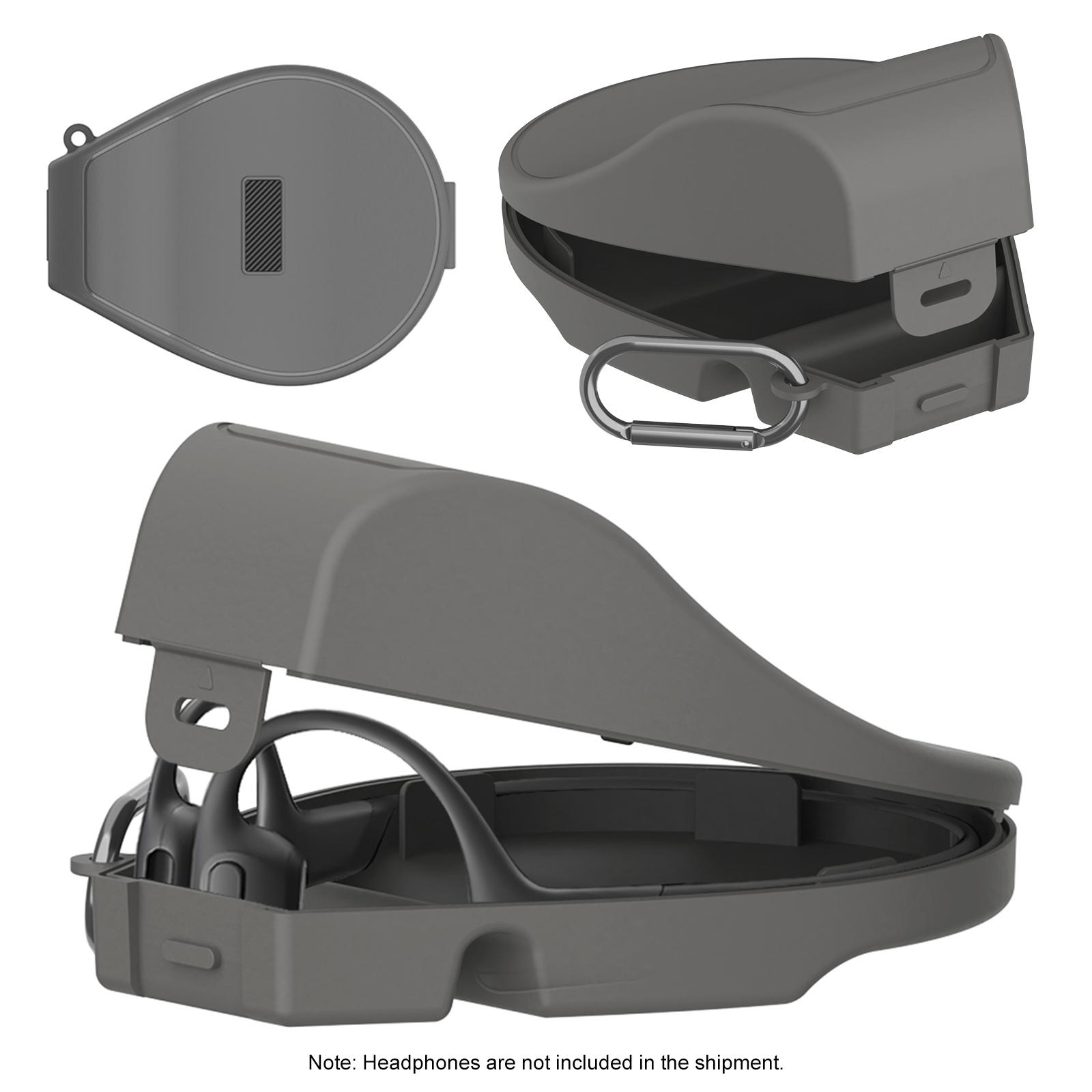 Bone Conduction Running Headphones - Étui rigide pour écouteurs Shokz Run