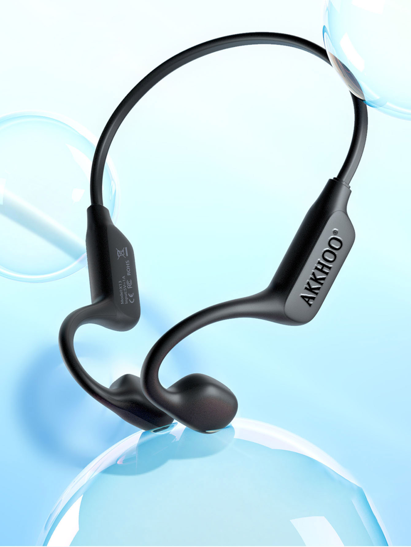 Bone Conduction Running Headphones - Écouteurs Bluetooth à conduction osseuse à