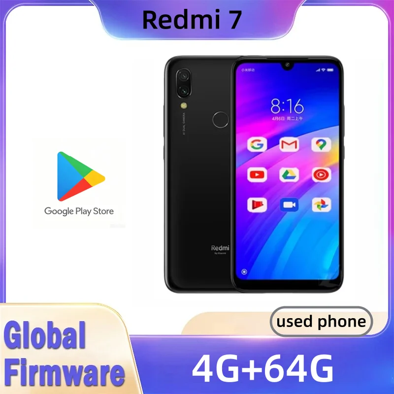Cameras - Téléphone portable Xiaomi Redmi 7 avec