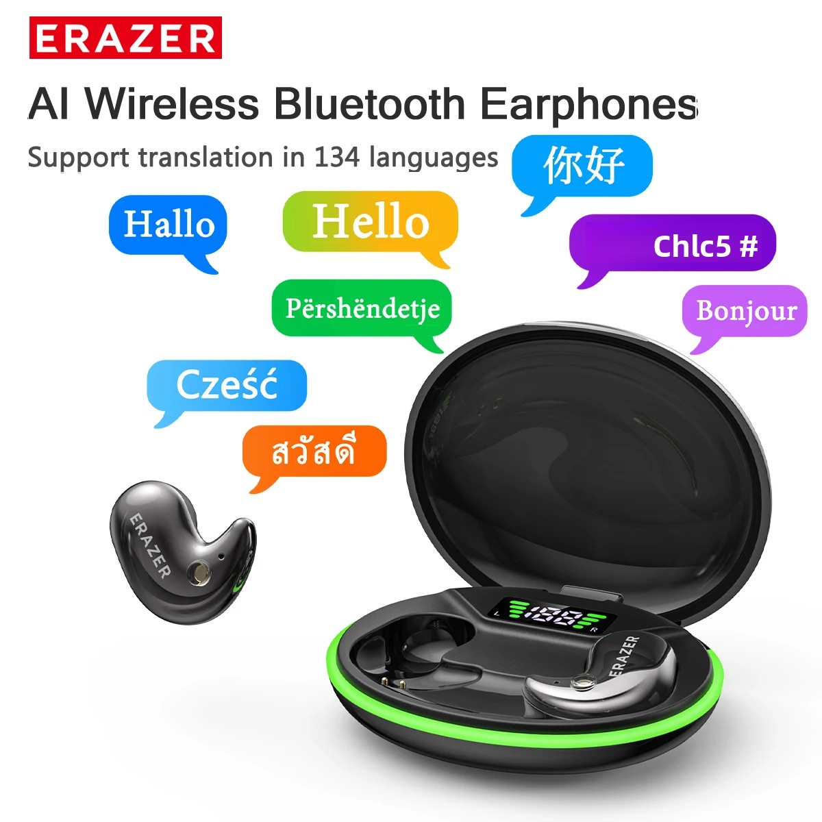 Headphones - Écouteurs intra-auriculaires Bluetooth EARZER XF58 avec