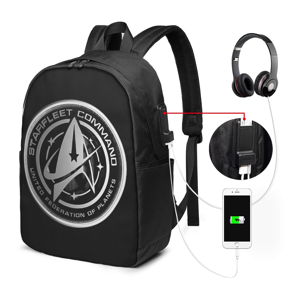 Laptops - Sac à dos Star Treks Science