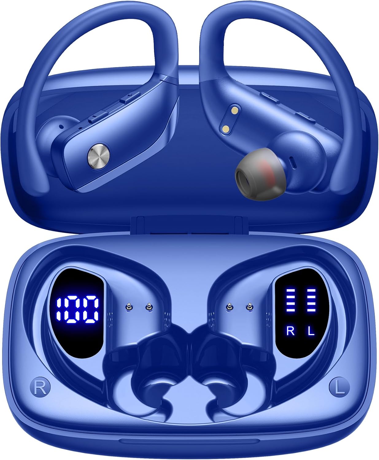 Headphones - Écouteurs sans fil avec 80h d'autonomie,