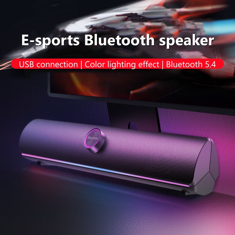 Barre de son gaming, haut-parl - Rgb Computer Soundbar For Pc avis et prix