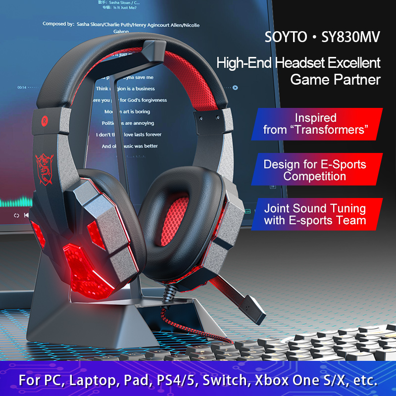 Casque de jeu avec son Surroun - Gaming Headset With Mic Rgb avis et prix