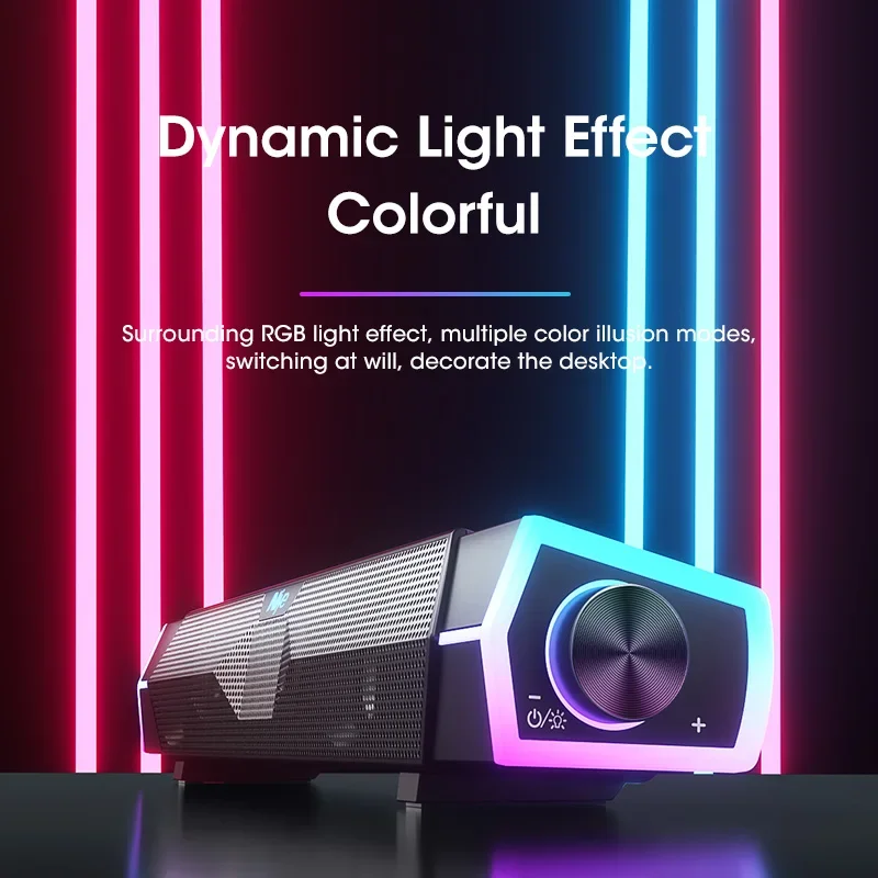 Barre de son stéréo 4D, haut-p - Rgb Computer Soundbar For Pc avis et prix