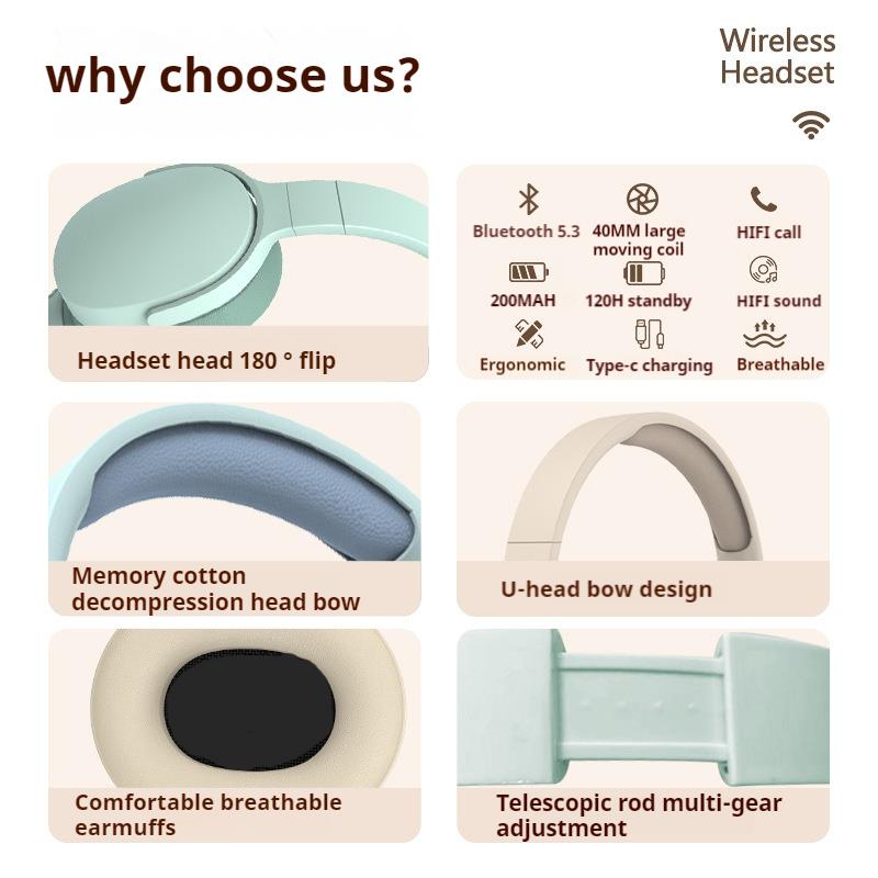 Écouteurs sans fil Bluetooth 9 - Anc Wireless Over Ear Headphones avis et prix
