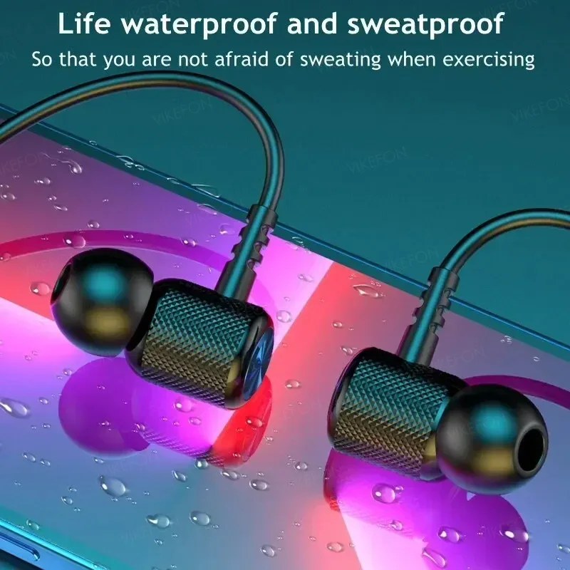 Écouteurs sans fil Bluetooth 5 - Magnetic Neckband Sports Earphones avis et prix