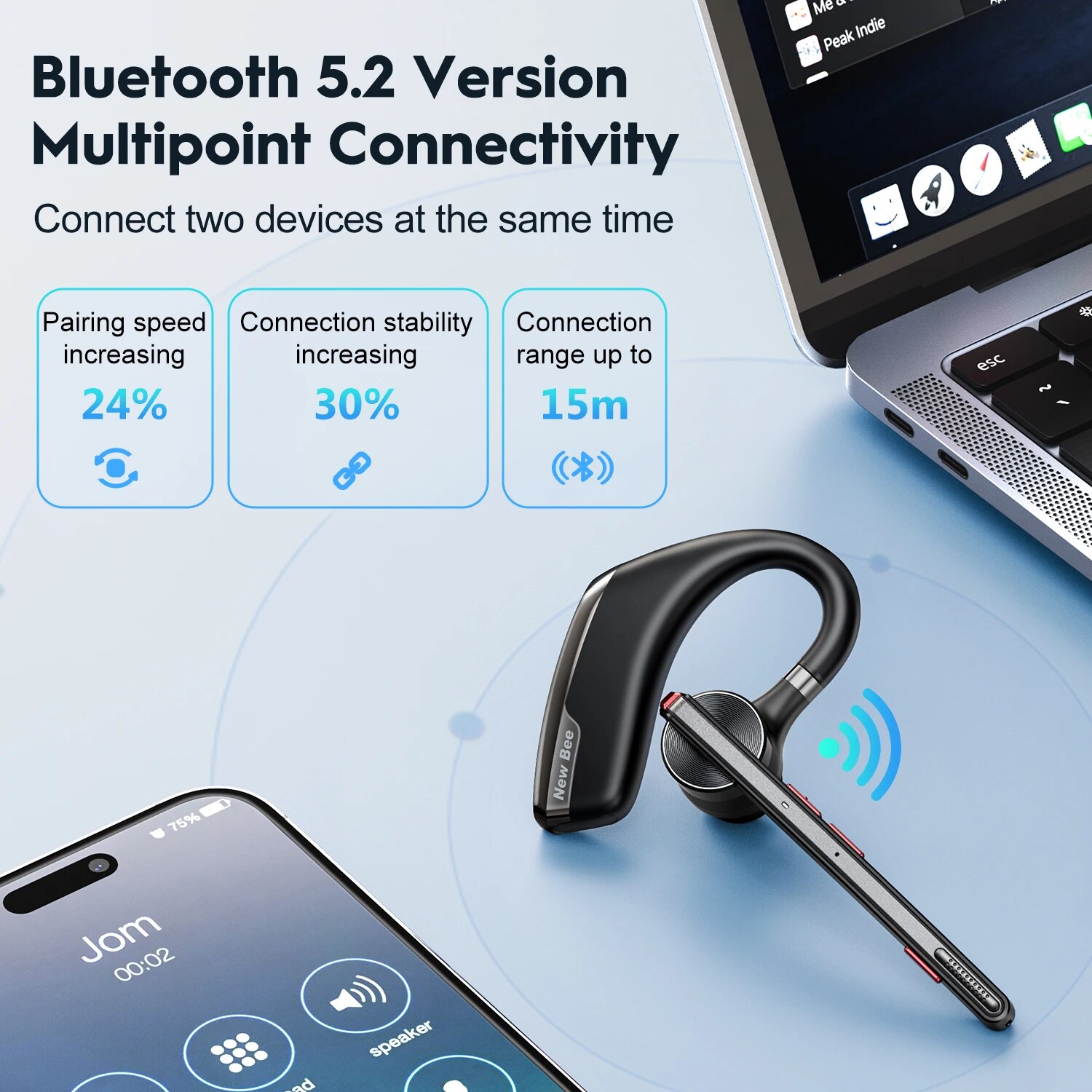 Écouteurs sans fil Bluetooth 5 - Type C Wired Earphones With Mic avis et prix