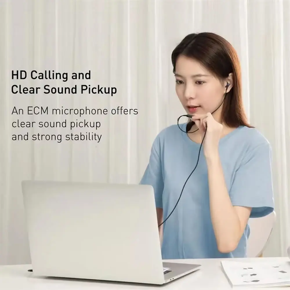 Casque USB C simple face pour  - Type C Wired Earphones With Mic avis et prix