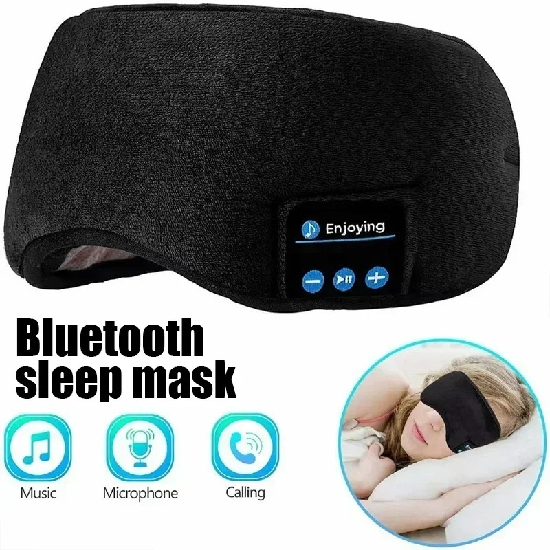 Masque pour les yeux 3D avec é - Sleep Mask Headphones Bluetooth avis et prix