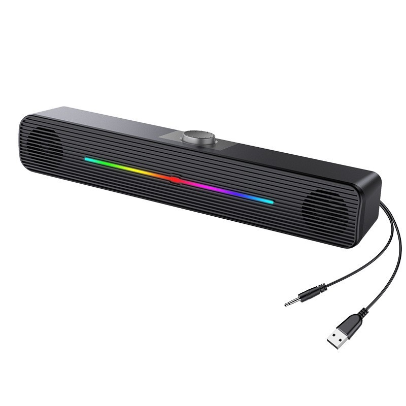 E-1407 Enceinte sans fil RGB e - Rgb Computer Soundbar For Pc avis et prix