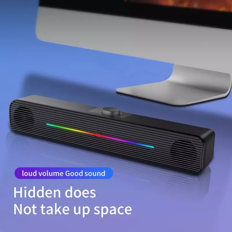 E-1407 Enceinte sans fil RGB e - Rgb Computer Soundbar For Pc avis et prix