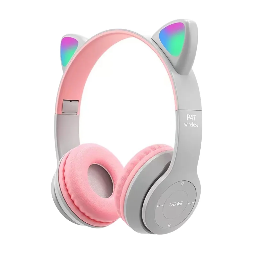 Oreille de chat mignon Bluetoo - Cat Ear Bluetooth Headset Led avis et prix