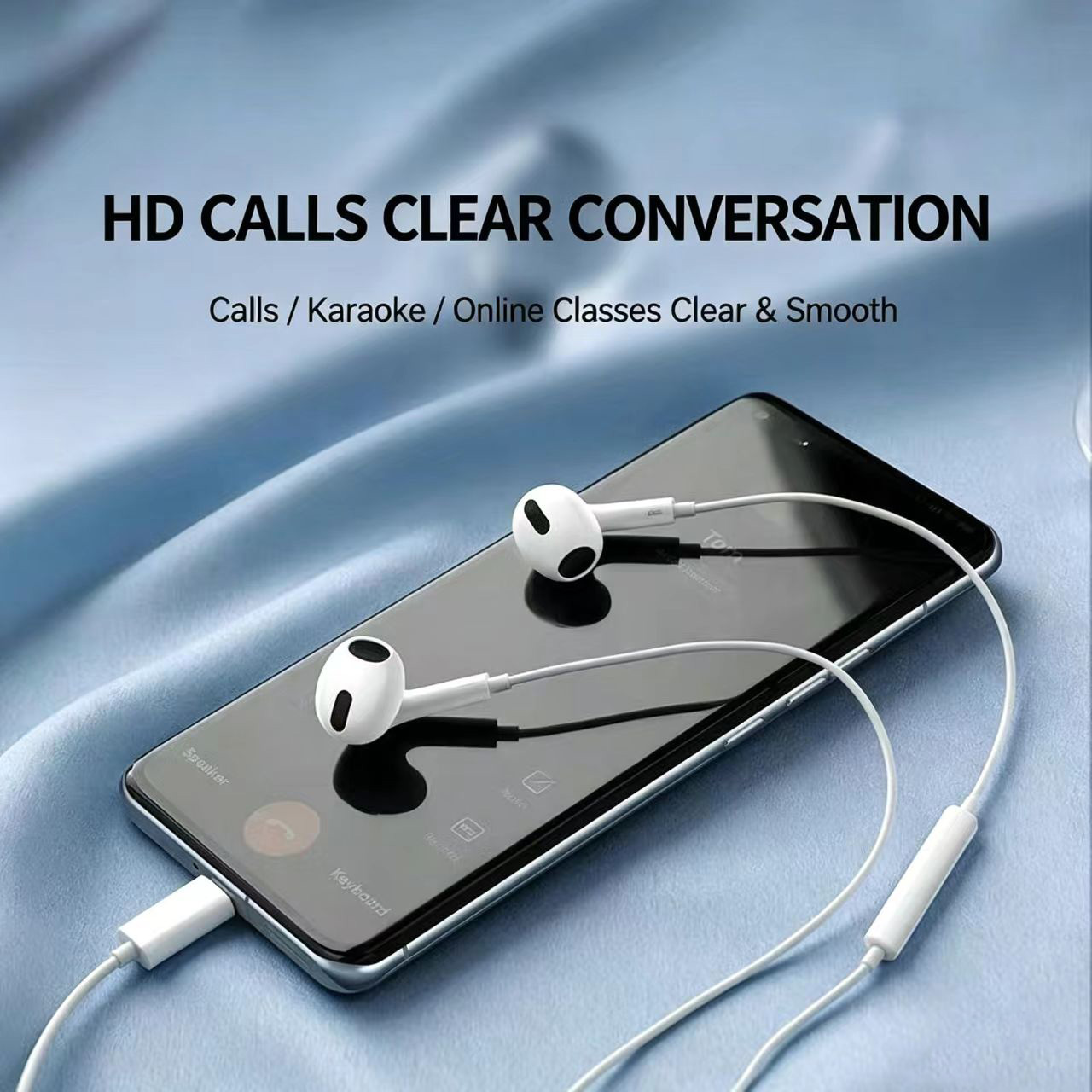 Écouteurs filaires semi-intra- - Type C Wired Earphones With Mic avis et prix