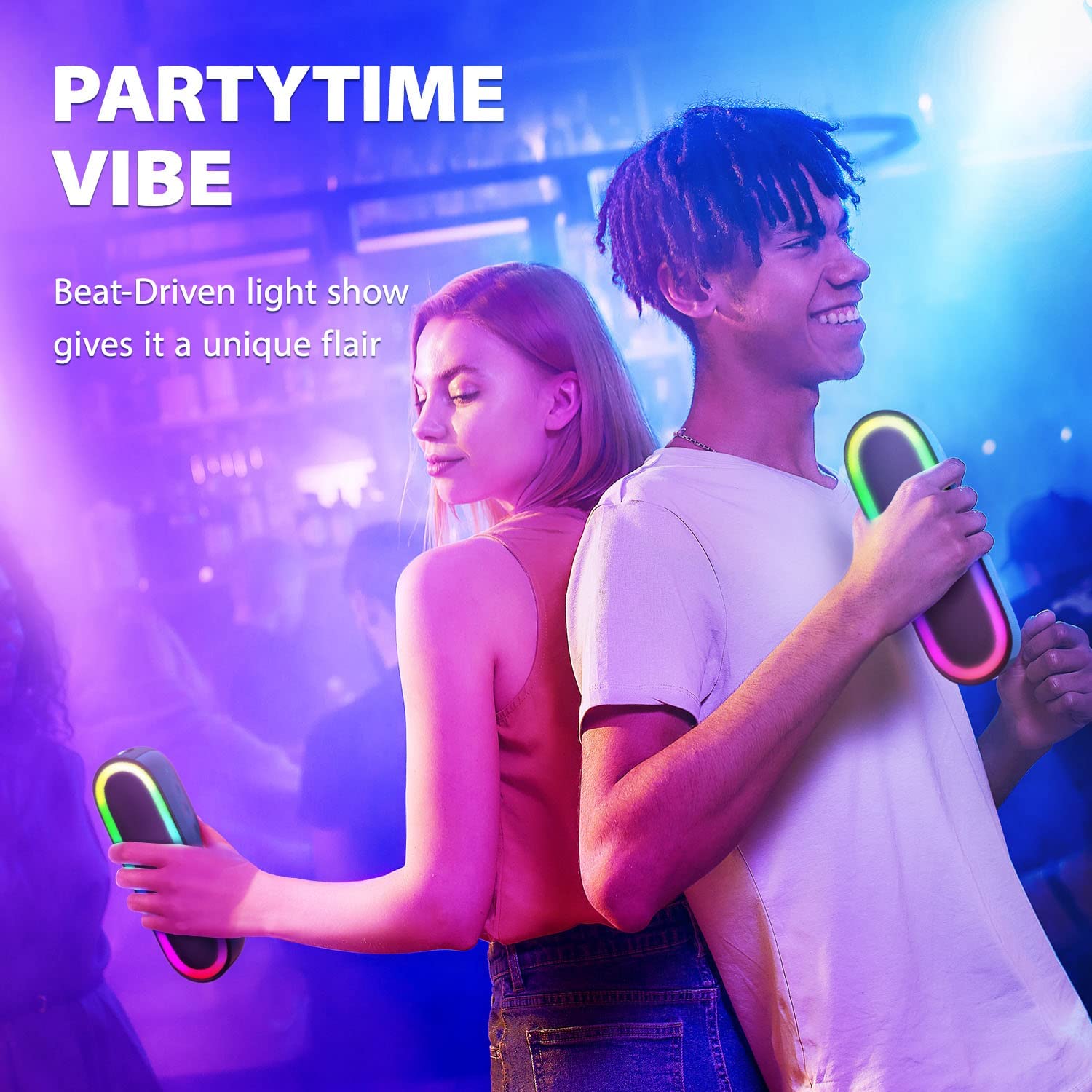 Enceinte portable d'extérieur  - Portable Bluetooth Speaker Waterproof Ipx7 avis et prix