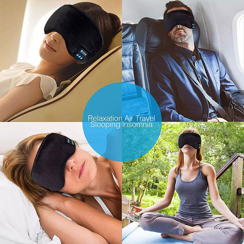 Écouteurs sans fil Bluetooth,  - Sleep Mask Headphones Bluetooth avis et prix