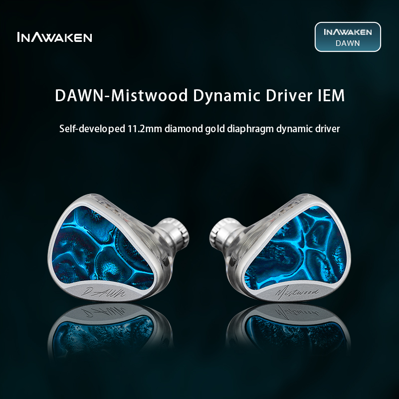 INAWAKEN Dawn Mistwood In-Ear  - Planar Magnetic Iem Earphones avis et prix