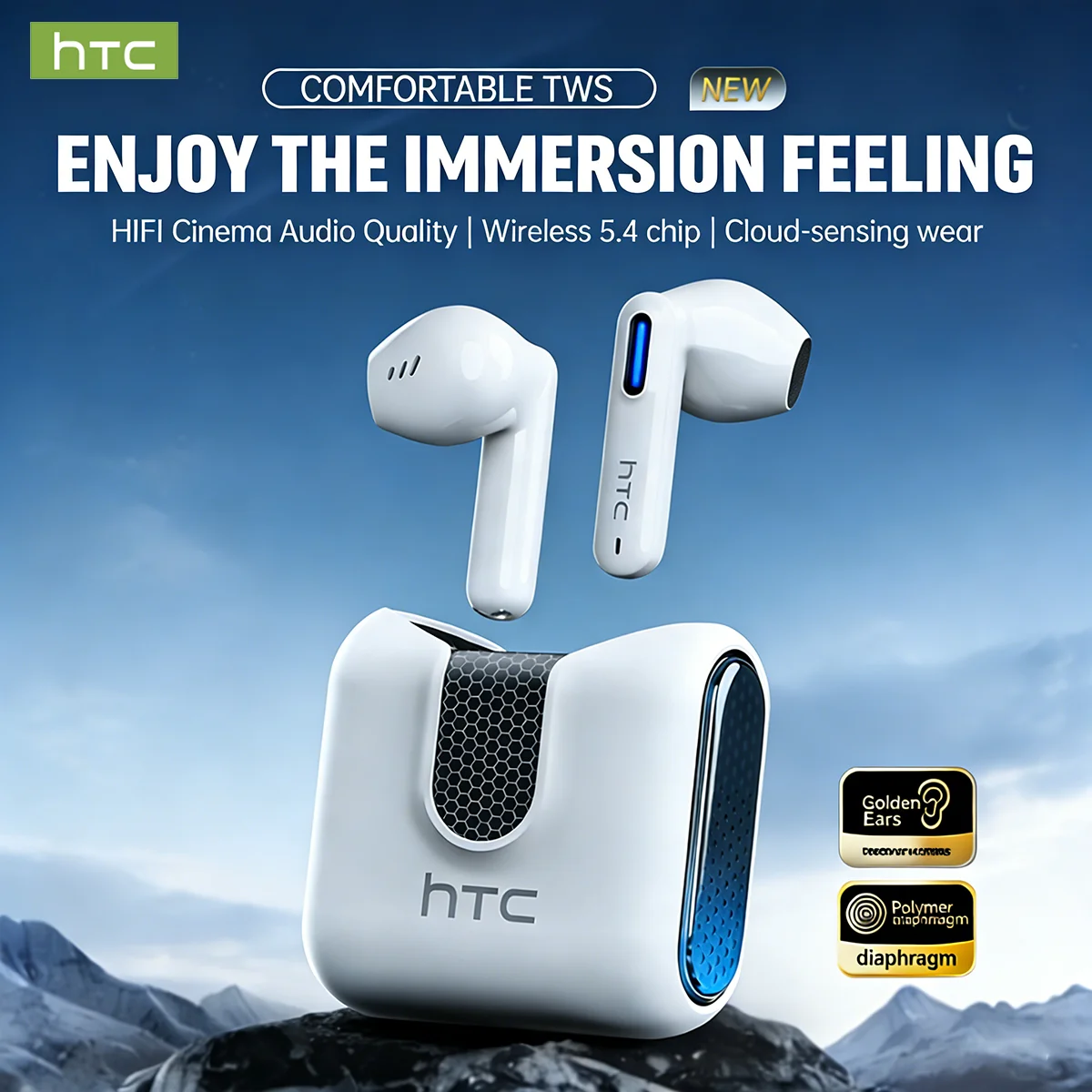 Écouteurs Bluetooth HTC NE49 V - Type C Wired Earphones With Mic avis et prix