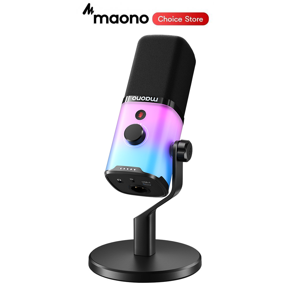 MAONO-Microphone de jeu dynami - Gaming Headset With Mic Rgb avis et prix