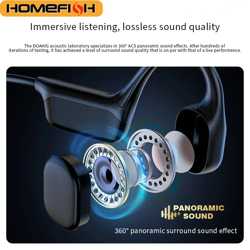 Casque audio à conduction osse - Open Ear Air Conduction Headphones avis et prix