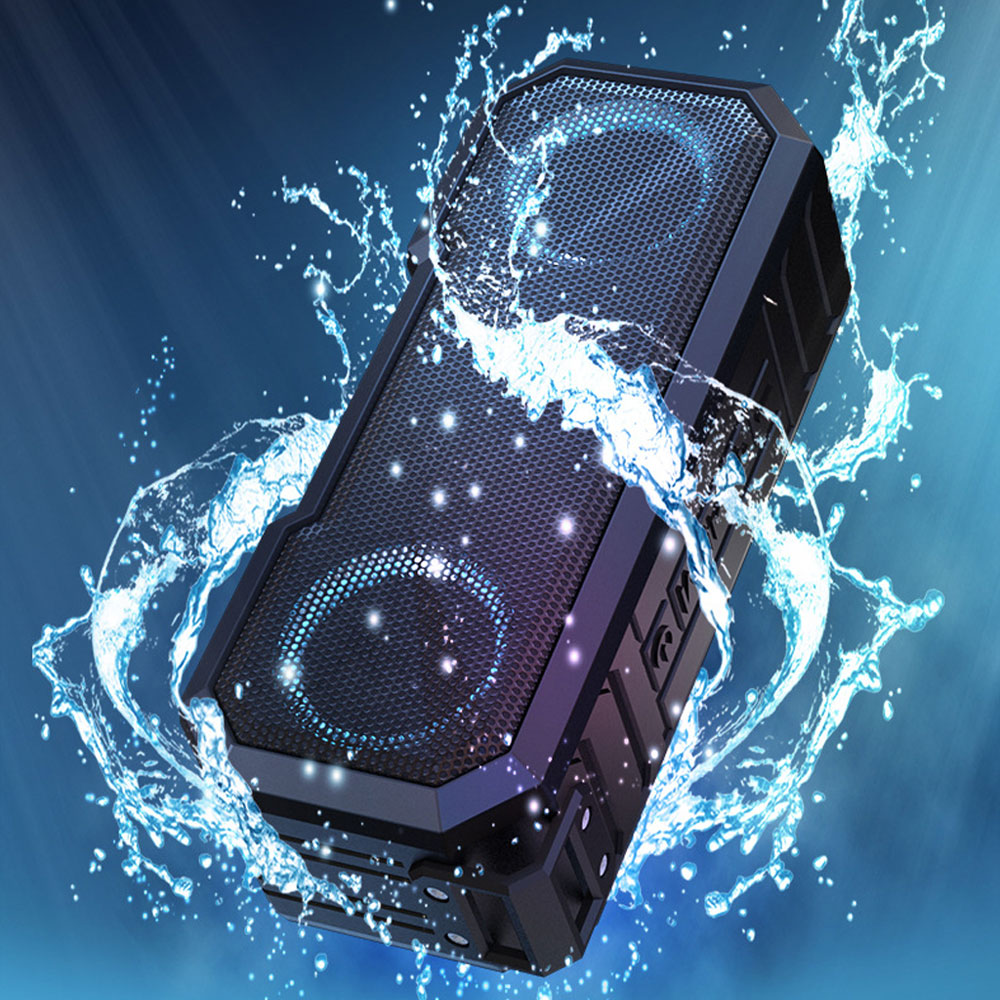 Haut-parleur Bluetooth portabl - Portable Bluetooth Speaker Waterproof Ipx7 avis et prix