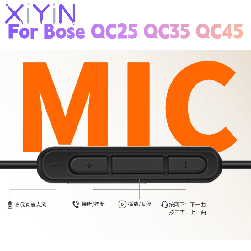 Câble audio de remplacement de - Type C Wired Earphones With Mic avis et prix