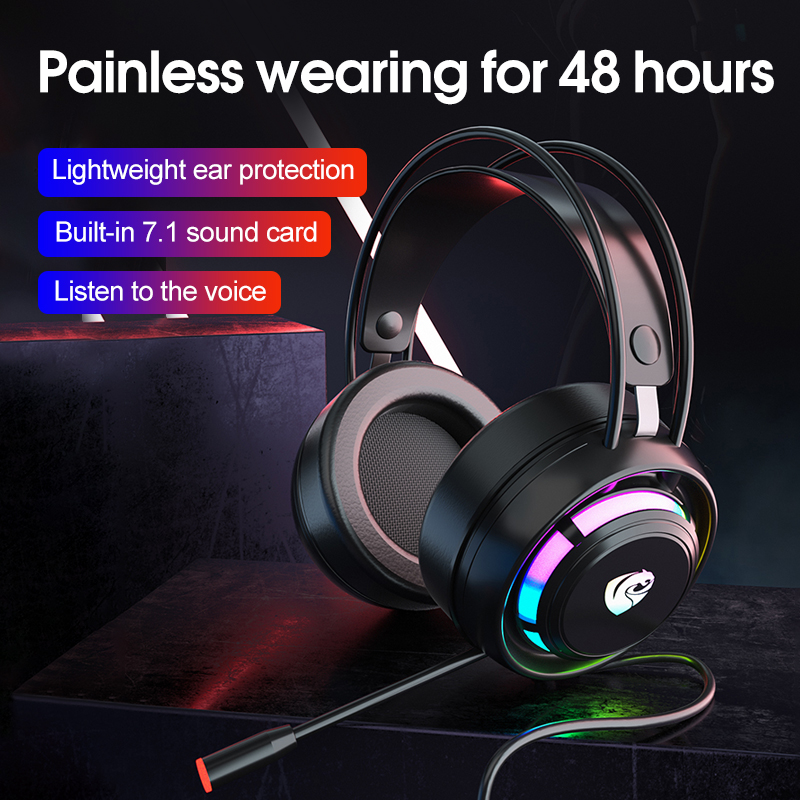 Casque de jeu PSH-300 7.1 Surr - Gaming Headset With Mic Rgb avis et prix