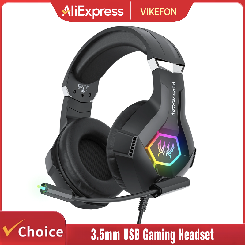 Casque de jeu avec micro dynam - Gaming Headset With Mic Rgb avis et prix