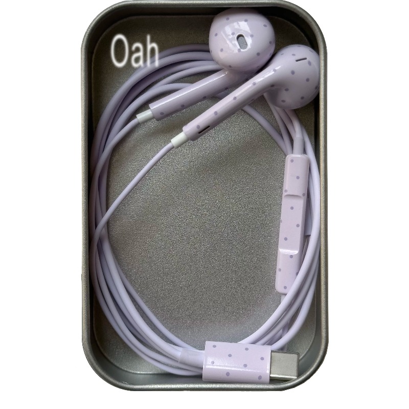 Écouteurs filaires Oah à pois  - Headphones avis et prix