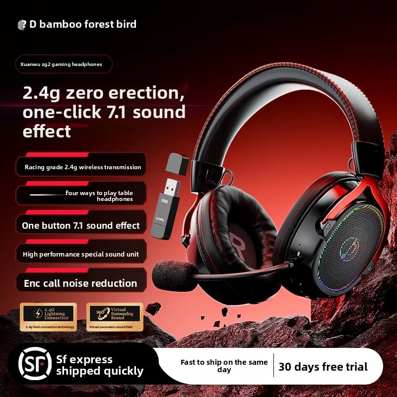 Zhulinniao Xuanwu ZG2 casque a - Gaming Headset With Mic Rgb avis et prix