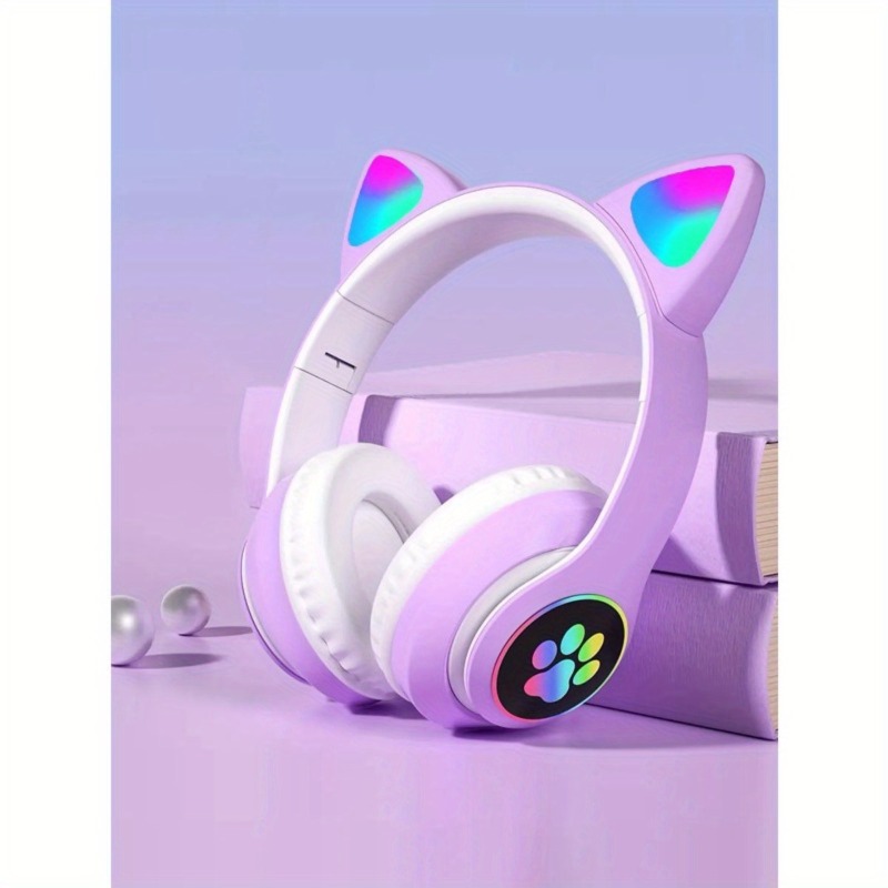 Nouveau Flash lumière oreilles - Cat Ear Bluetooth Headset Led avis et prix