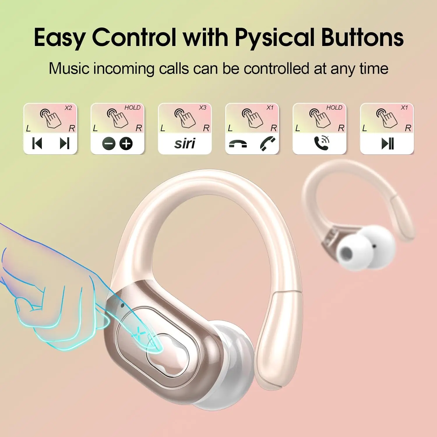 Écouteurs sans fil sportifs GD - Type C Wired Earphones With Mic avis et prix