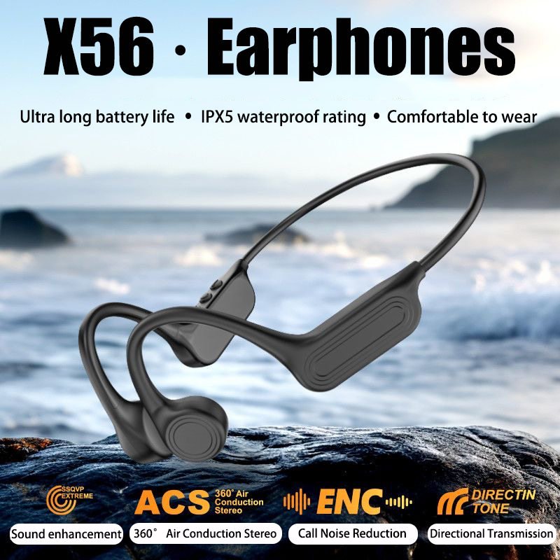 Écouteurs sans fil Bluetooth à - Bone Conduction Running Headphones avis et prix