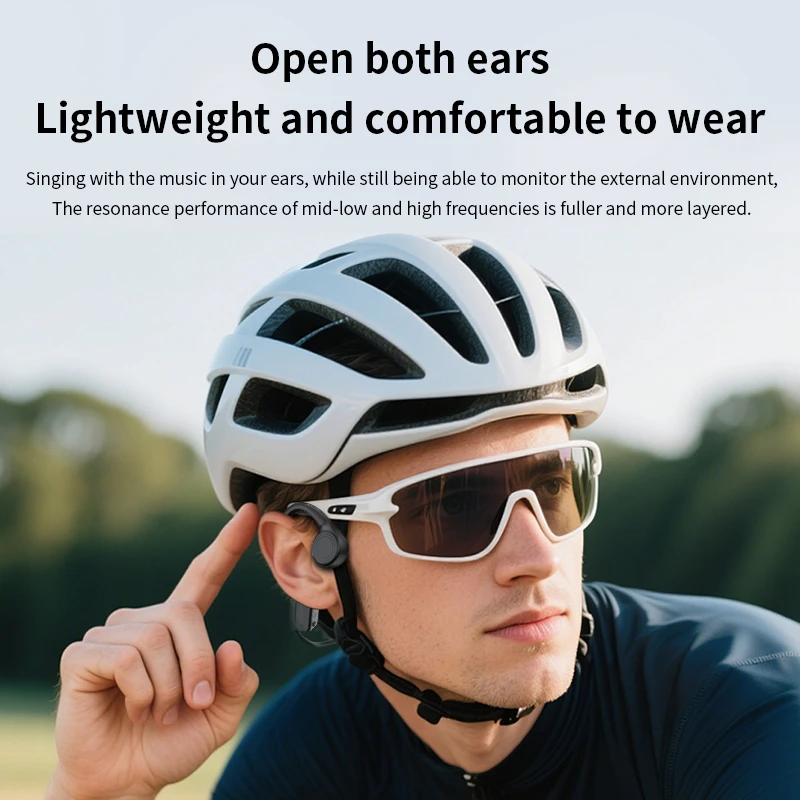 Écouteurs sans fil Bluetooth à - Bone Conduction Running Headphones avis et prix