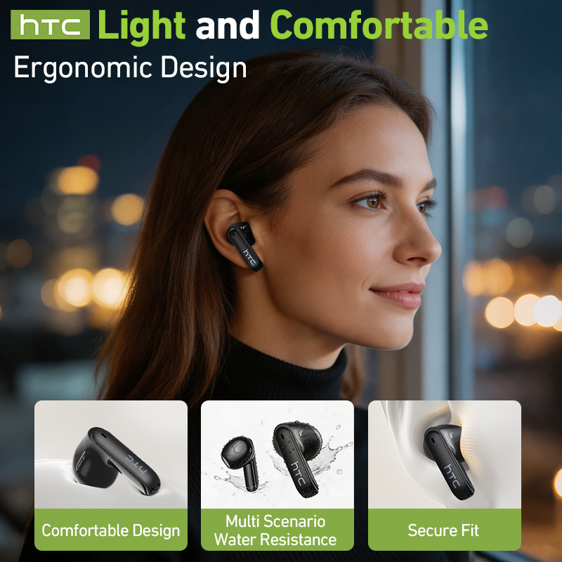 Écouteurs de jeu sans fil hTC  - Headphones avis et prix
