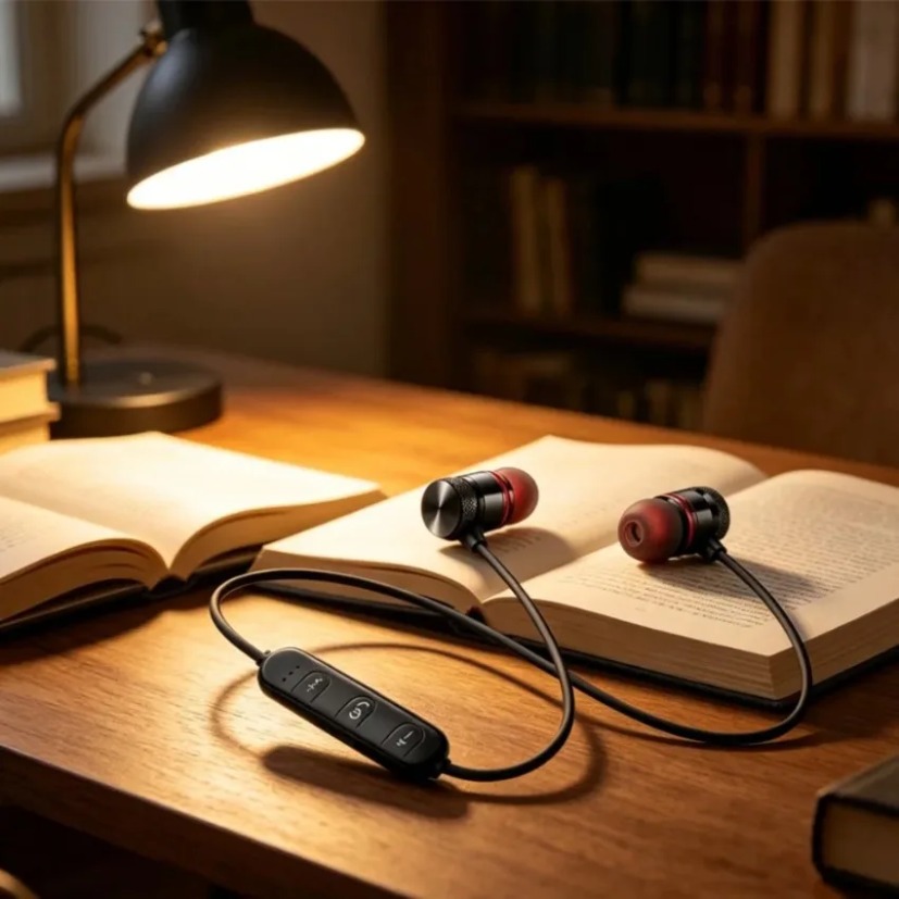 Écouteurs Bluetooth à tour de  - Magnetic Neckband Sports Earphones avis et prix