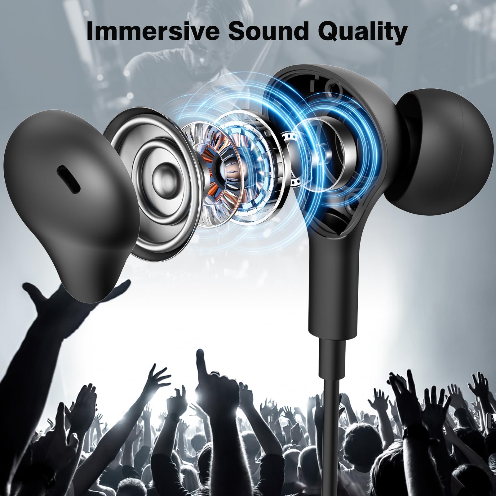Écouteurs USB-C pour Samsung G - Type C Wired Earphones With Mic avis et prix