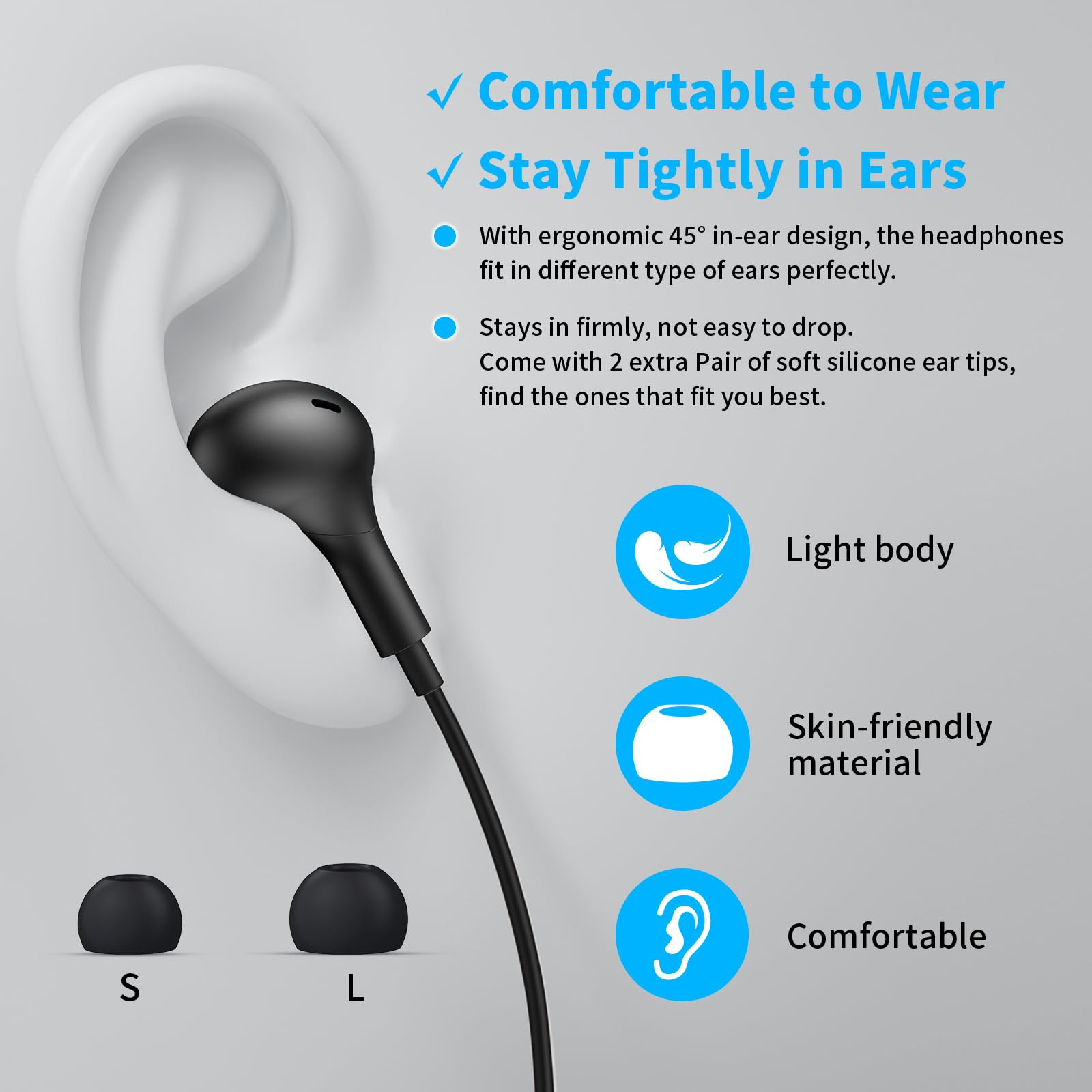 Écouteurs USB-C pour Samsung G - Type C Wired Earphones With Mic avis et prix